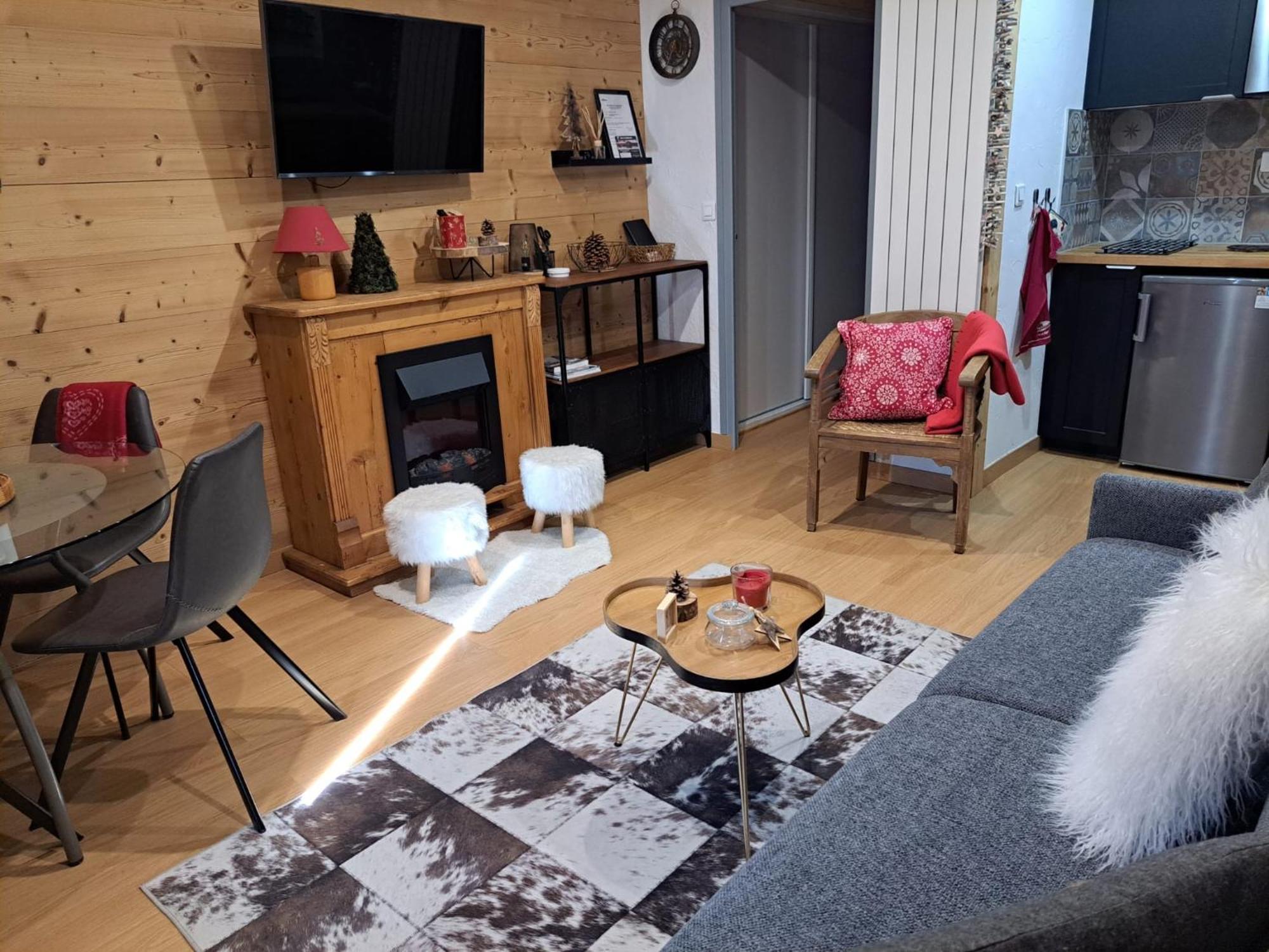 Studio 2 Alpes Style Chalet Au Pied De Telesiege Du Diable Les Deux Alpes Bagian luar foto
