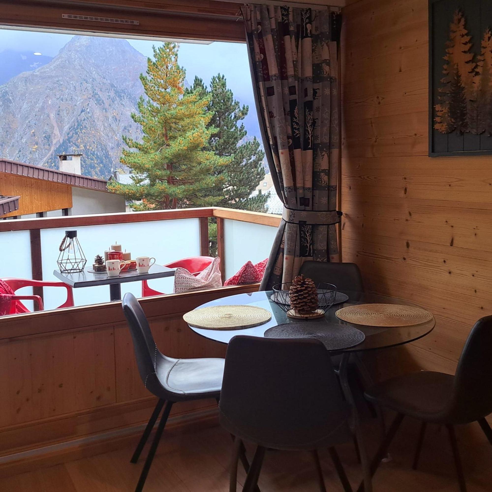 Studio 2 Alpes Style Chalet Au Pied De Telesiege Du Diable Les Deux Alpes Bagian luar foto