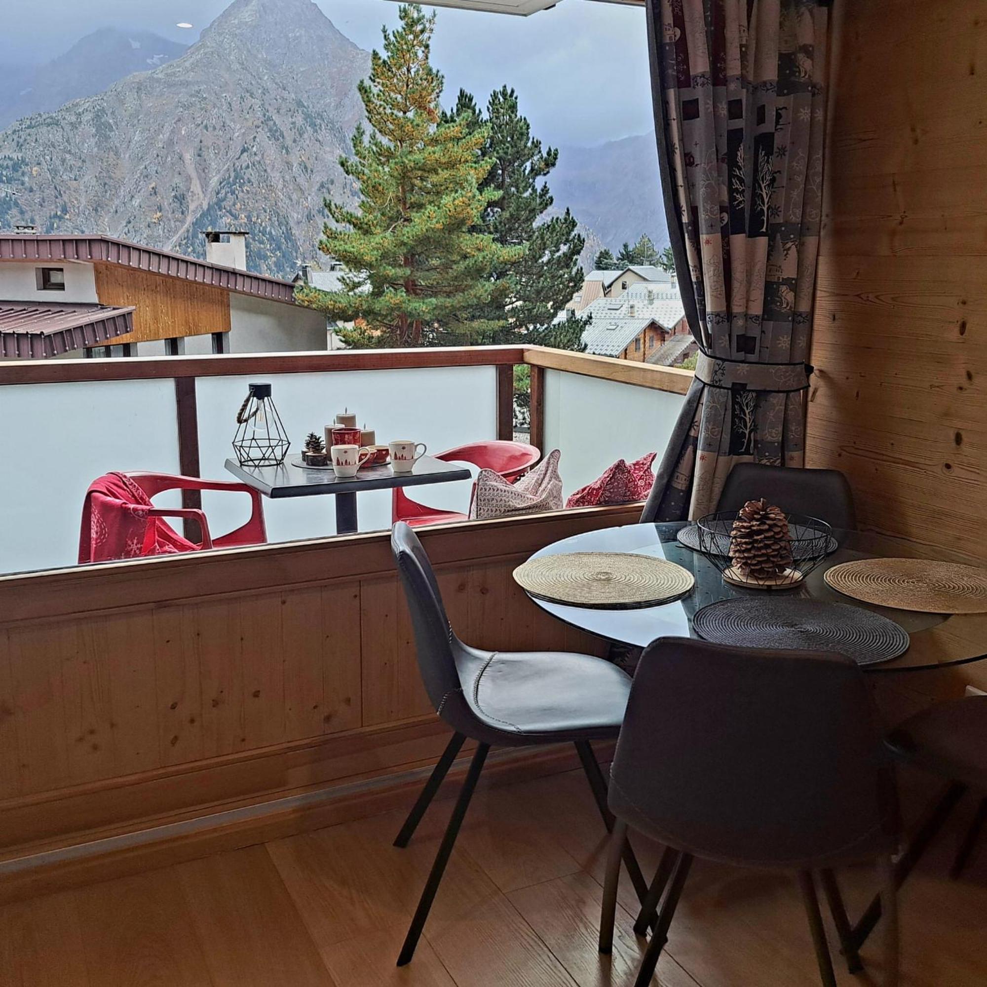 Studio 2 Alpes Style Chalet Au Pied De Telesiege Du Diable Les Deux Alpes Bagian luar foto