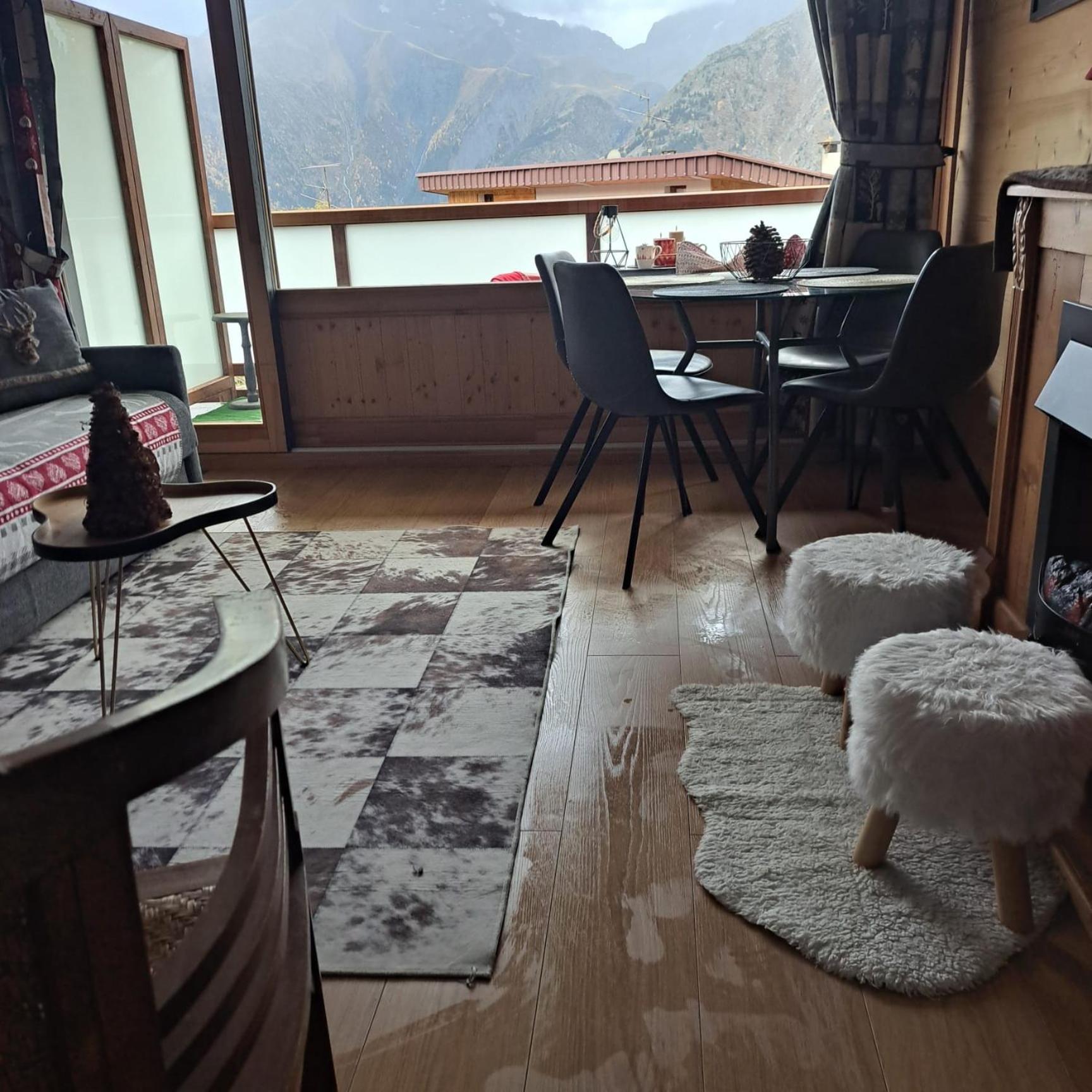Studio 2 Alpes Style Chalet Au Pied De Telesiege Du Diable Les Deux Alpes Bagian luar foto